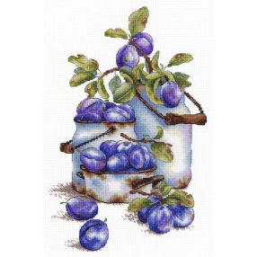SNV877 Garden plums 27x17 cm