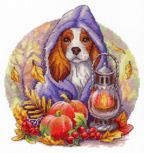 SNV885 Autumn Blues 20x18 cm