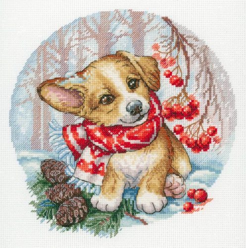 SNV886 Séta az erdőben 19x18 cm