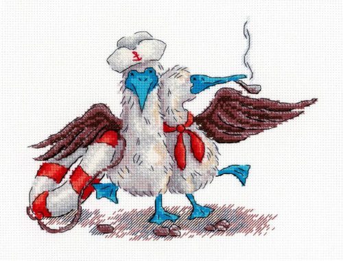 SNV896 Happy Sailors 14x17 cm