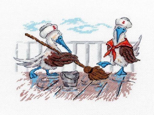 SNV897 Let's clean up 12x17 cm
