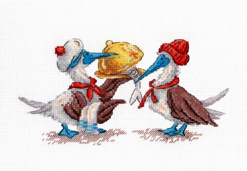 SNV898 Fish lunch 9x17 cm