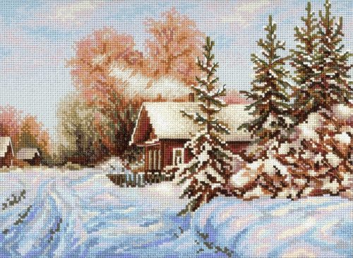 SNV910 Falusi utca 22x28cm