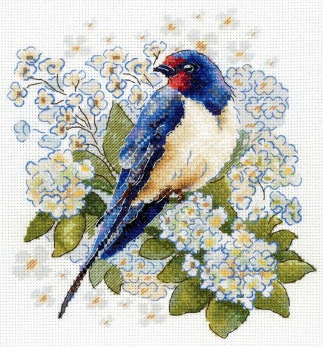 SNV922 The swallows 18x19 cm