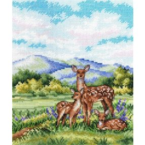 SNV936 Graceful deer 20x16 cm