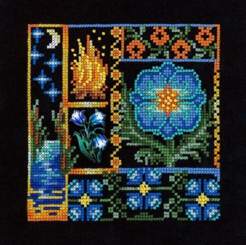 SNV942 Mini Sampler - Páfrányok 13x13 cm