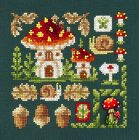 SNV944 Mini Sampler. Fly Agaric House 13x13 cm