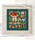 SNV944 Mini Sampler. Fly Agaric House 13x13 cm