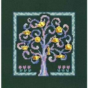 SNV948 Mini Sampler - Tree of desires 13x13 cm