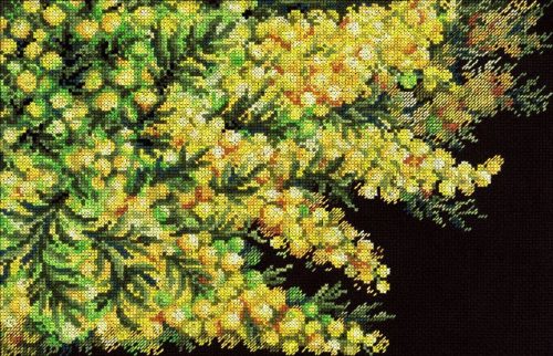 SNV950 Spring mimosa 18x27 cm