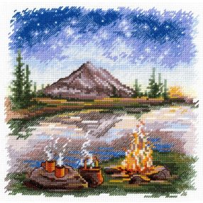 SNV955 Under the starry sky 16x16 cm