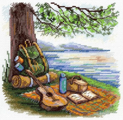 SNV957 Tourist stop 16x16 cm