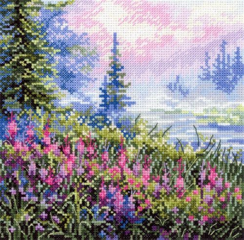 SNV976 Foggy morning 16x16 cm