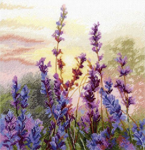 SNV996 Blooming lavender 20x20 cm