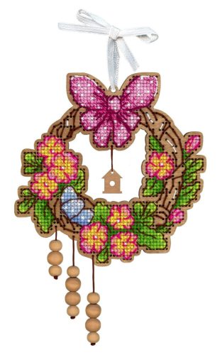 SO122 Húsvéti koszorú 12x12 cm