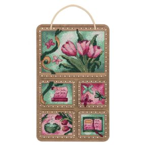 SO123 Tavaszi kollázs 26x17 cm