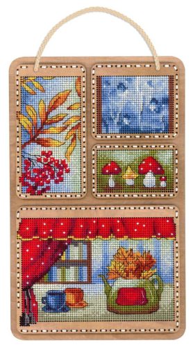 SO126 Őszi kollázs 26x17 cm