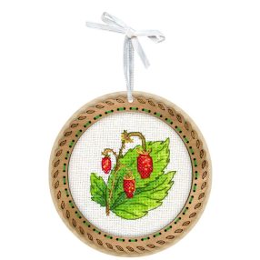 SO133 Summer berries. Strawberries 10x10 cm