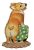 SO163 Corgi and ottoman 16x12x7 cm