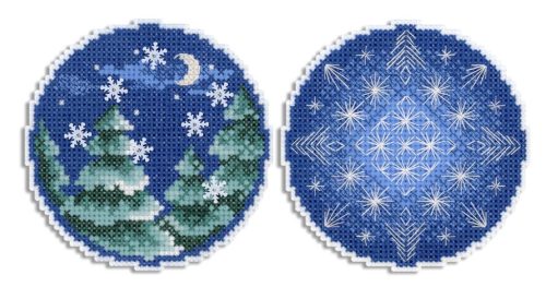 SR1124 Christmas ball with patterns 9x9 cm