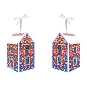 SR1169 Mintás ház 11x6x6 cm