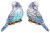 SR1335 Budgie 11x9 cm 