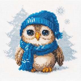 SRA1019 Cuddly Owl 15x15 cm