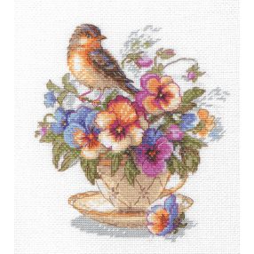 SRA1025 Tea Blossom 16x18 cm