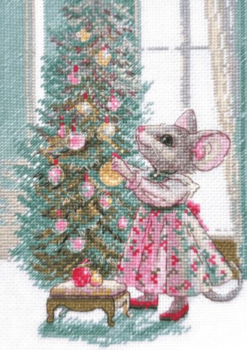 SRA1026 Merry Mouse 15x21 cm