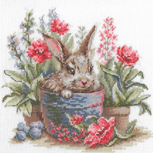 SRA1030 Blooming Bunny 20x20 cm