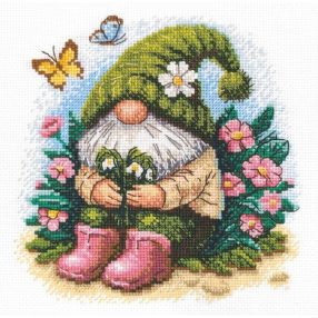 SRA1042 Tavaszi manó 20x20 cm