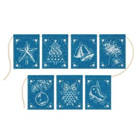 ST1001 Garland - Lace Miracle 11x8 cm