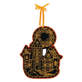 ST1016 Castle with patterns 11x9 cm