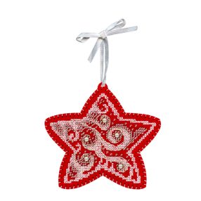 ST1092 Frost patterns. Little Star 10x11 cm