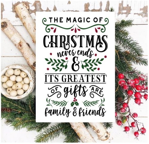 The magic of Christmas 24x34 cm - tekercs