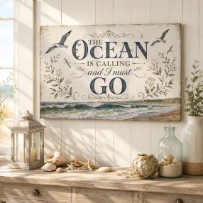 The ocean is calling - vászonkép