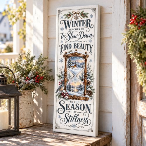 Winter is my Season - vászonkép