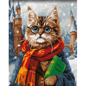 W062 Macska 40x50 cm