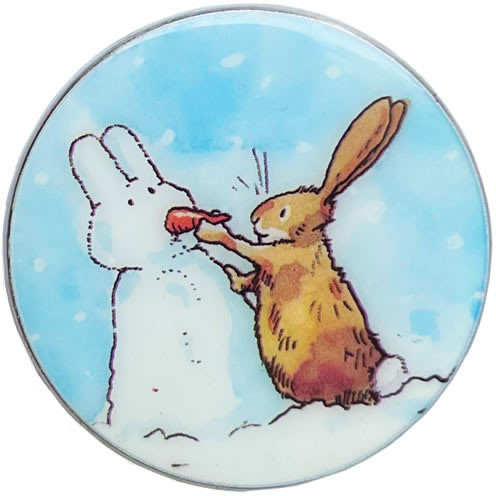 XA31 Anita Jeram - Répa orr - tűmágnes 3,5 cm