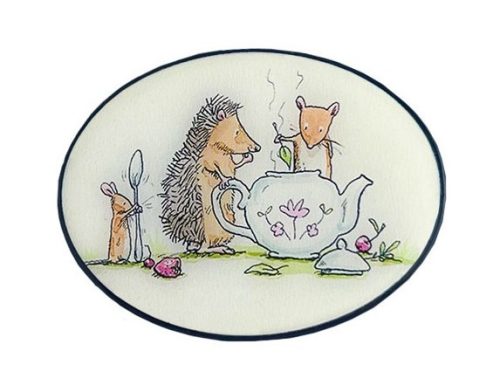 XA40 Anita Jeram - One leaf or two 4x3 cm