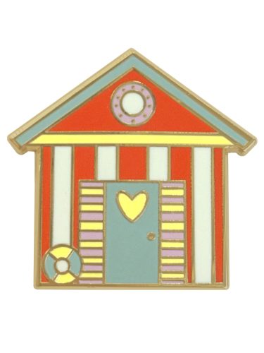 XA73 Tengerparti házikók - tűmágnes 3,5x3,5 cm