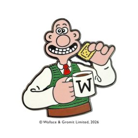 XA75 Wallace & Gromit - Lovely Tea! 4x4 cm