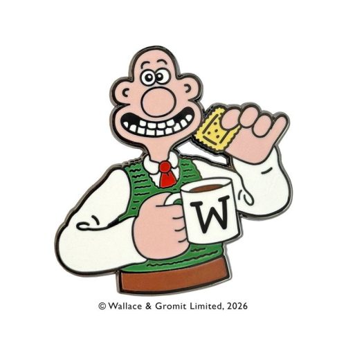 XA75 Wallace & Gromit - Lovely Tea! 4x4 cm