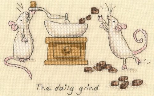 XAJ30 Anita Jeram - The Daily Grind 19x12 cm