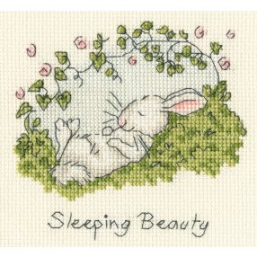 XAJ31 Anita Jeram - Sleeping Beauty 12x11 cm