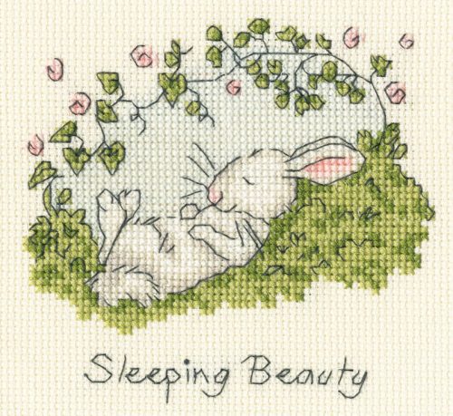 XAJ31 Anita Jeram - Sleeping Beauty 12x11 cm