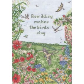 XAL17 Amanda Loverseed - Rewild And Sing 26x36 cm