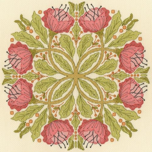 XBUF01 Beth Buffington - Kelta pipacsok 26x26 cm