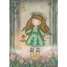 XG53  Gorjuss Collection - Woodland Wildflower 22x30,5 cm