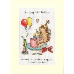 XGC62 Greeting Card - More Candles 10x16 cm